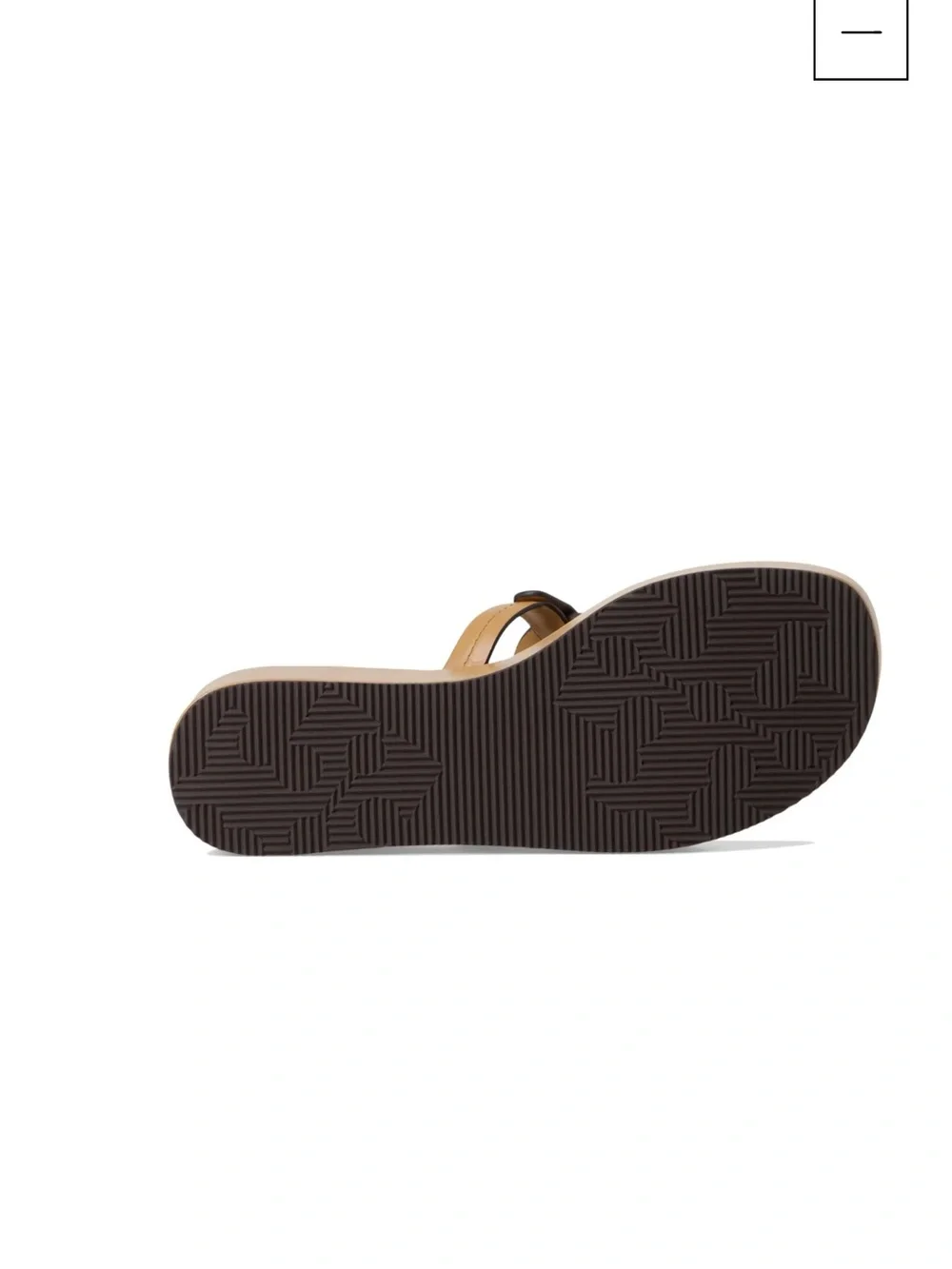 New Tory Burch Miller Leather Wedge Sandals in Walnut size 10 - Picture 7 of 11